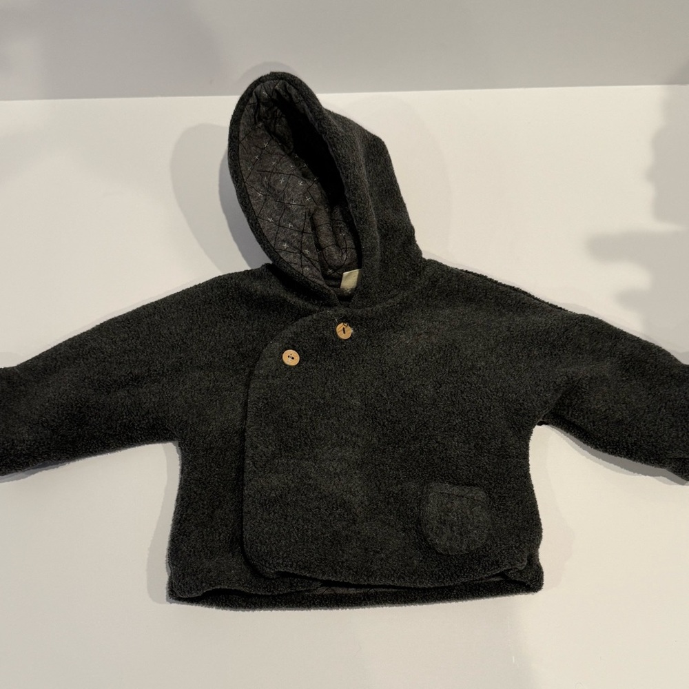 Zara hooded jacket‎ baby girl 1-3 months